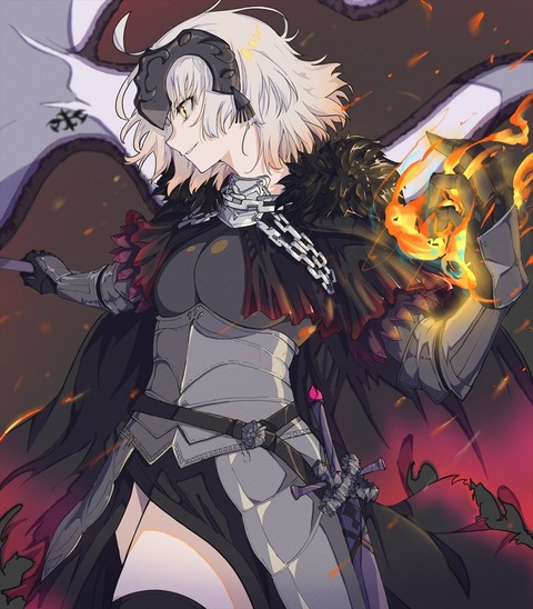 Fgo 魔女邪ンヌイラスト 炎を操る邪ンヌかっこいいね Fgoまとめ カルデア速報 Fgo 魔女邪ンヌイラスト 炎を操る邪ンヌかっこいいね Fgoまとめ カルデア速報