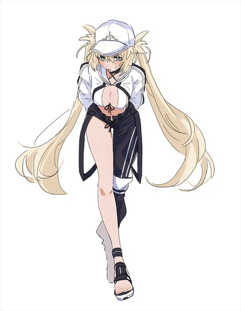 【FGO】セクシーポーズをとる水着キャストリア！！　セクシーです！！