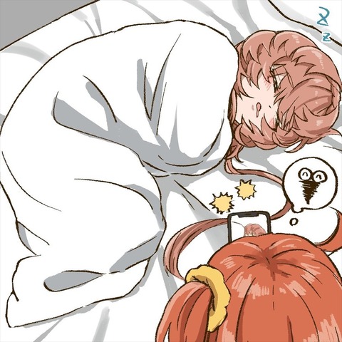 Fgo 布団にくるまるゴッホちゃんの写真を撮るぐだ子 ゴッホちゃん可愛いなw Fgoまとめ カルデア速報