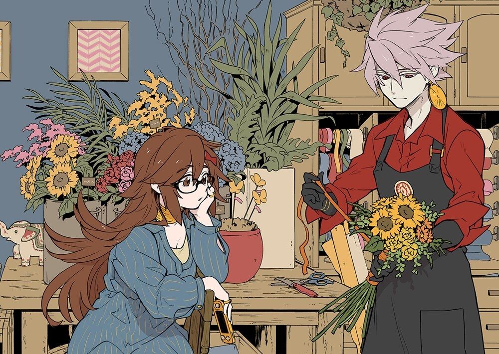 Fgo 花屋カルナさんとジナコ カルナ ジナコのコンビすこだわぁ Fgo 花屋カルナさんとジナコ カルナ ジナコのコンビすこだわぁ