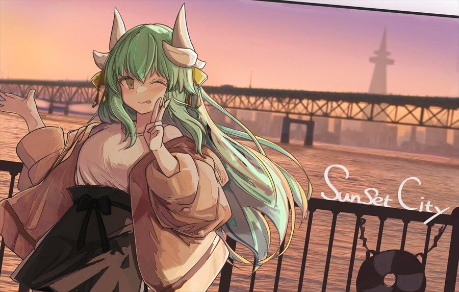 Fgo 現代私服の清姫さんイラスト 背景の港が映えますねぇ 2chゲームまとめアンテナ Fgo 現代私服の清姫さんイラスト 背景の港が映えますねぇ 2chゲームまとめアンテナ