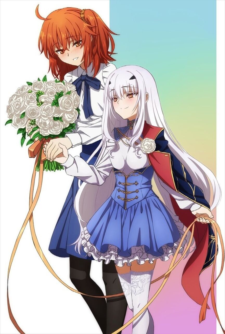 Fgo ぐだ子の手を取るメリュジーヌイラスト イケメンメリュジーヌ最高すぎる