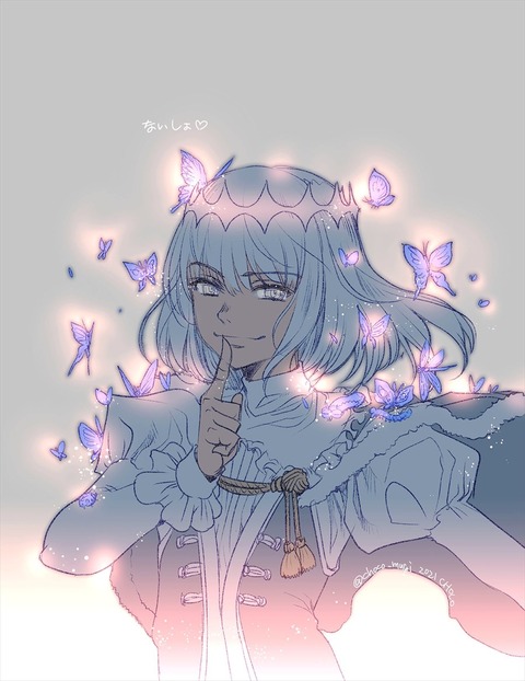 Fgo Chocoさんのオベロンイラスト 周りに舞ってる蝶が綺麗です Fgoまとめ カルデア速報 Fgo Chocoさんのオベロンイラスト 周りに舞ってる蝶が綺麗です Fgoまとめ カルデア速報