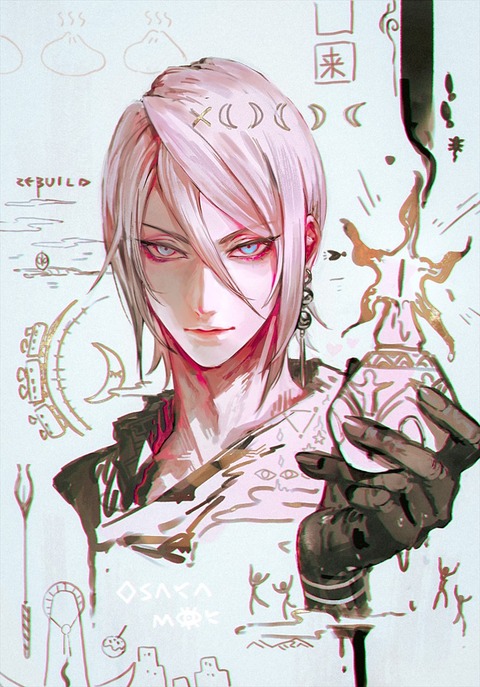 Fgo イメチェンカルナさんイラスト この髪形もイケメンですね Fgoまとめ カルデア速報