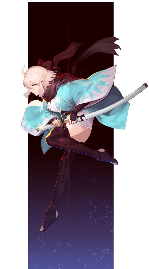 Fgo 抜刀沖田さんイラスト イケメン沖田さんたまらん Fgoまとめ カルデア速報