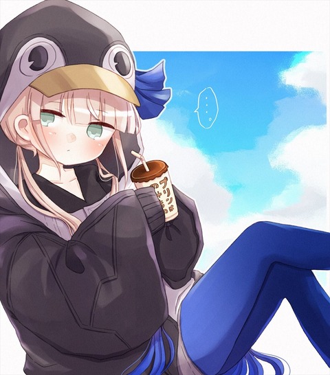 Fgo ラムダ様パーカーを着たネモ船長 プリンジュース飲んでるの可愛すぎる Fgoまとめ カルデア速報