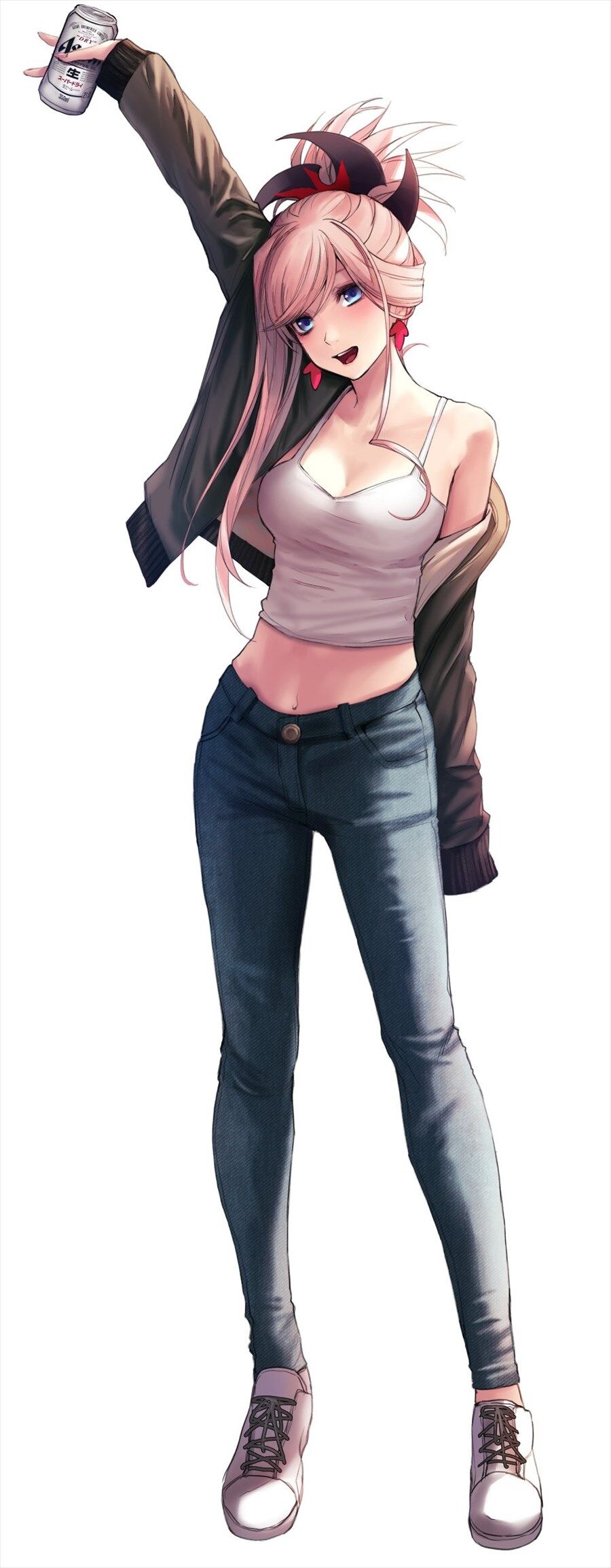 Fgo 缶ビール片手に持った武蔵ちゃんイラスト へそ出しスタイルたまらん ゲームまとめのまとめ速報 Fgo 缶ビール片手に持った武蔵ちゃんイラスト へそ出しスタイルたまらん ゲームまとめのまとめ速報