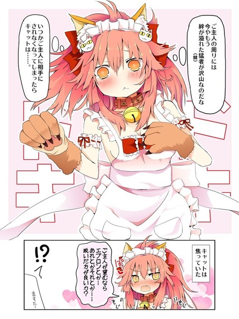 Fgo ご主人にモフモフされて悶えるタマモキャット あ あ あ ご主人 Fgoまとめ カルデア速報