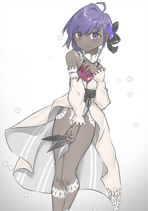 Fgo しろイルカさんの新霊衣な静謐ちゃんイラスト 少し恥ずかしがってるの可愛すぎる Fgoまとめ カルデア速報 Fgo しろイルカさんの新霊衣な静謐ちゃんイラスト 少し恥ずかしがってるの可愛すぎる Fgoまとめ カルデア速報