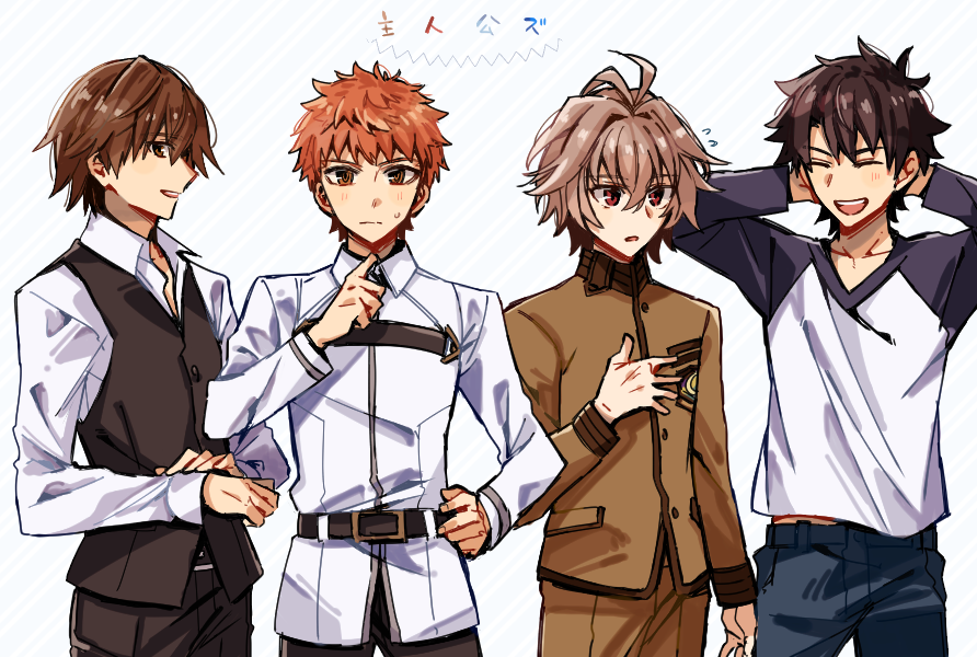 Fgo Fate主人公ズの衣装をチェンジした結果 ザビ男カッコいいなw Fgo Fate主人公ズの衣装をチェンジした結果 ザビ男カッコいいなw
