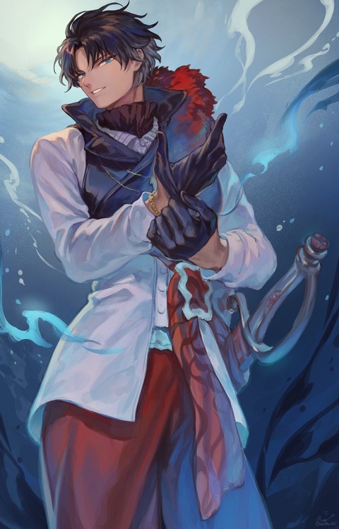 Fgo ましゅーさんのバーソロミュー君イラスト イケメンすぎなんだよな Fgoまとめ カルデア速報