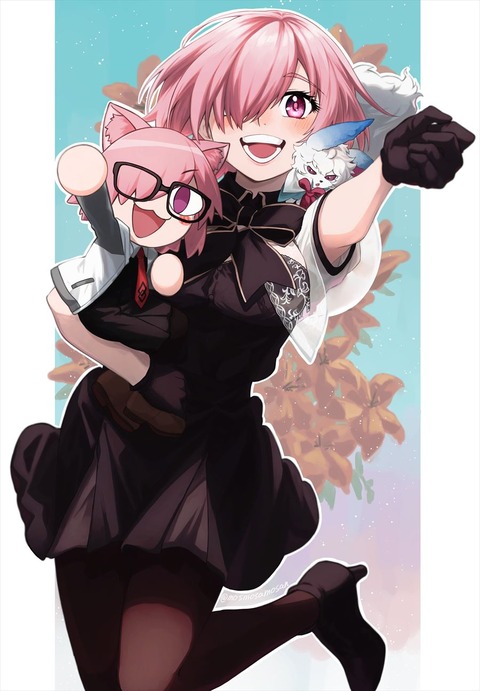 Fgo 猫マシュ マシュとフォウ君イラスト フェス衣装マシュ いいね Fgoまとめ カルデア速報 Fgo 猫マシュ マシュとフォウ君イラスト フェス衣装マシュ いいね Fgoまとめ カルデア速報