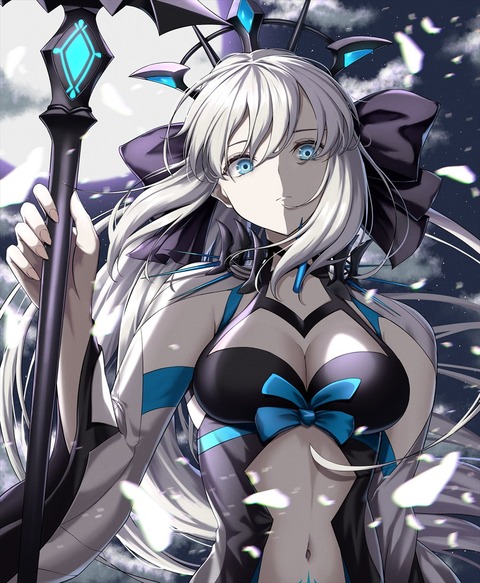 【FGO】こちらを見下してくるモルガン様！！ もっと見下してください////////のサムネイル
