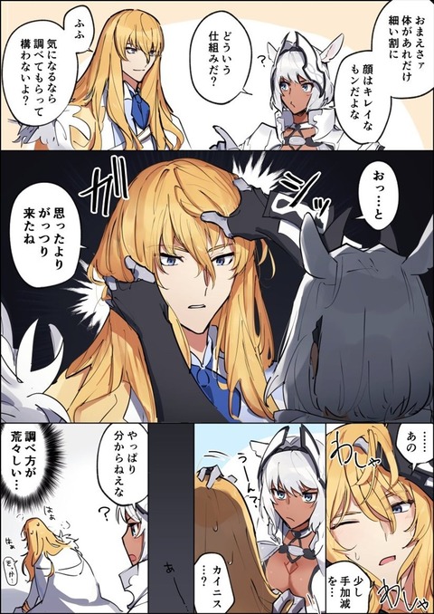 Fgo キリ様の構造を調べるカイニス カイニス もうちょっと優しく扱って Fgoまとめ カルデア速報