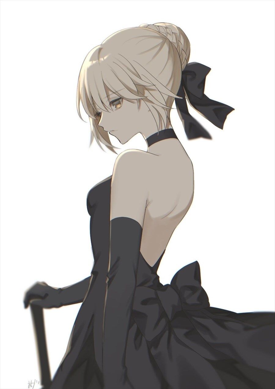 Fgo 曼殊沙華さんの儚げな黒王イラスト 黒王様 美しいです