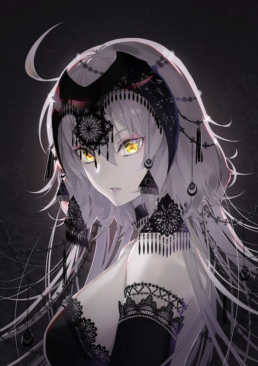 Fgo ジャンヌオルタ キャスターイラスト ミステリアスな邪ンヌもいい