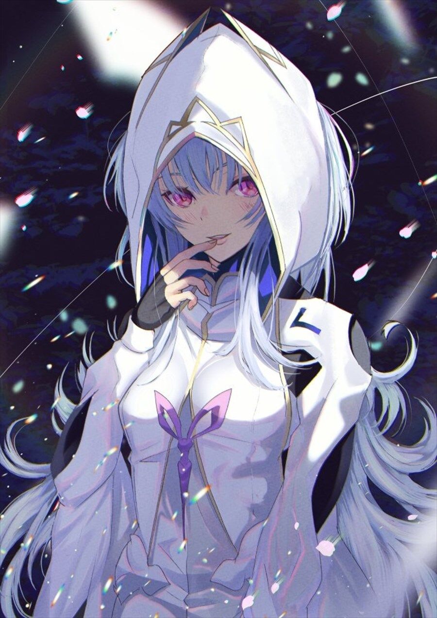 Fgo Mishiroさんのプロトマーリンイラスト 唇触るの色っぽくて好きです