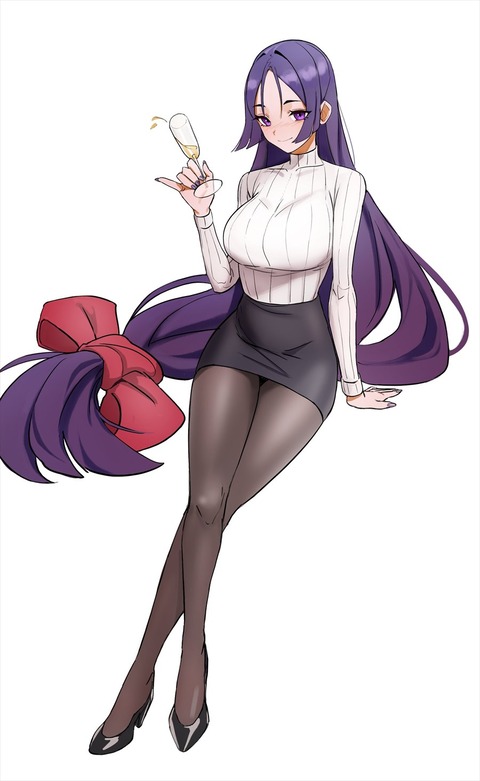 Fgo 現代私服の頼光ママイラスト 女上司感いいね Fgoまとめ カルデア速報