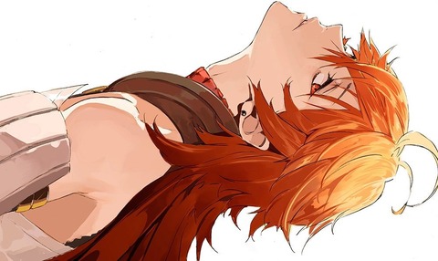 Fgo アイスを食べる水着黒王イラスト 色っぽいです