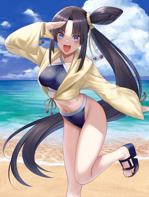 Fgo 水着の牛若丸イラスト 水着牛若 可愛すぎる Fgoまとめ カルデア速報 Fgo 水着の牛若丸イラスト 水着牛若 可愛すぎる Fgoまとめ カルデア速報