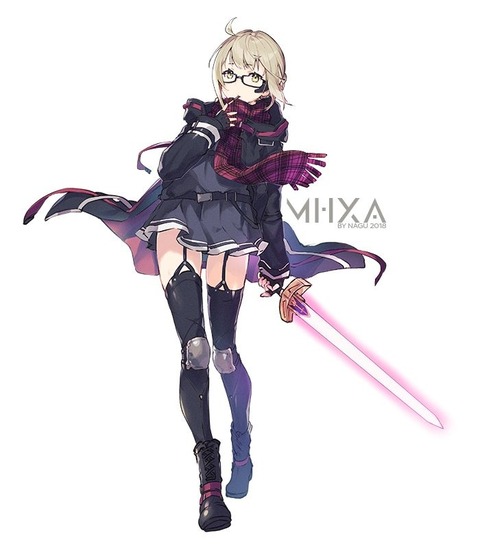 Fgo えっちゃんのイラスト ポッキー食べてるのかわいいｗ Fgoまとめ カルデア速報