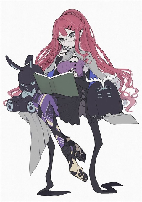 【FGO】水着霊基の第二再臨トリ子イラスト！！　丸眼鏡トリ子いいね！！