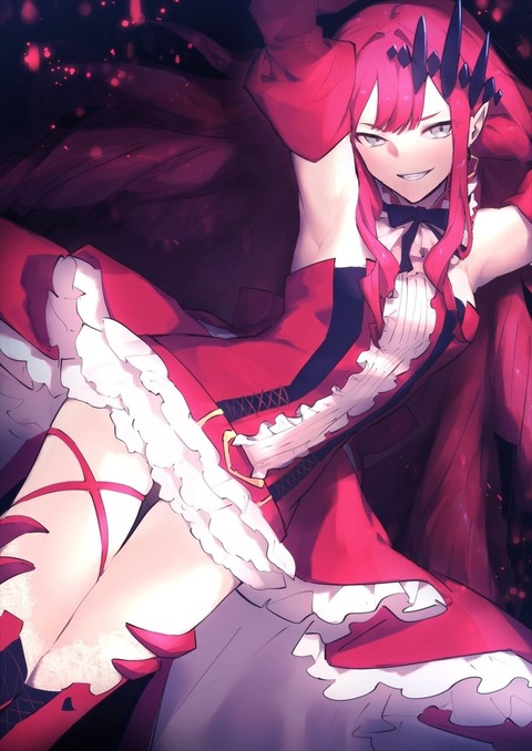 【FGO】さばもりさんの不敵な笑みを浮かべる妖精騎士トリスタン！！ その笑顔素敵です///////のサムネイル