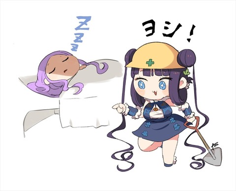 Fgo ふーやーちゃんが寝ているのを確認してベットの下に穴を掘る楊貴妃ちゃん ヨシ じゃないんだよなぁｗ Fgoまとめ カルデア速報