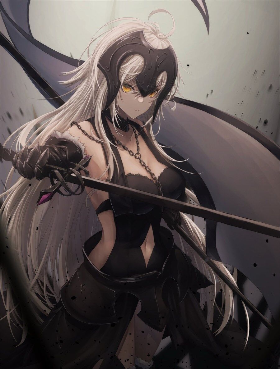 Fgo 剣を構えた邪ンヌイラスト カッコいい邪ンヌもいいですね