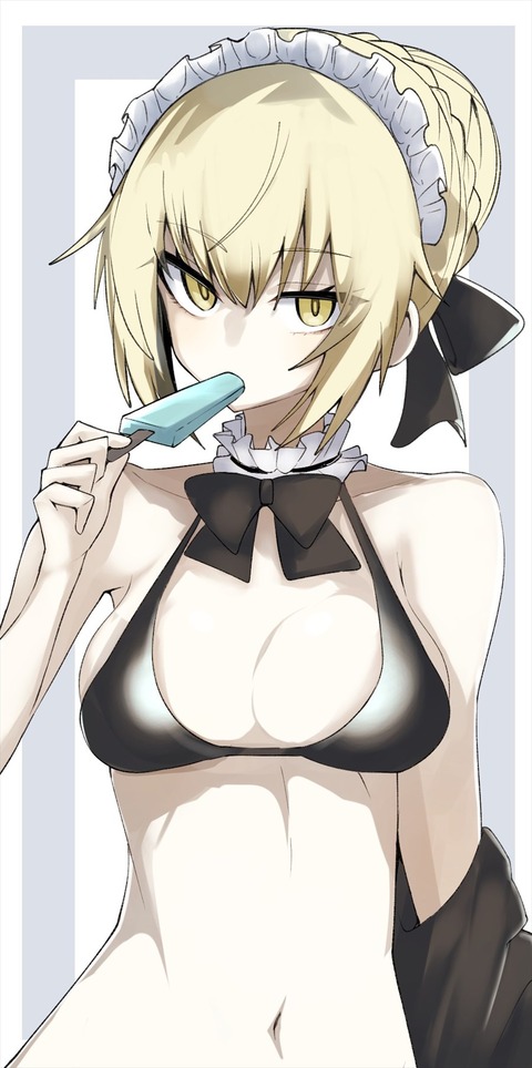 【FGO】ぎんもくさんの水着黒王イラスト！！ 黒王様/////////のサムネイル