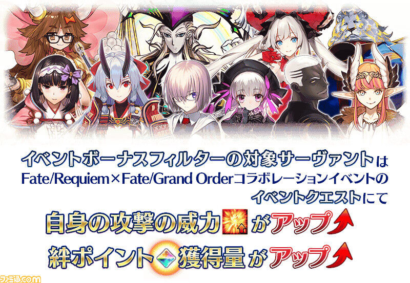 Fgo レクイエム イベントメンバーに巴さんいるし義経関連もやるのか