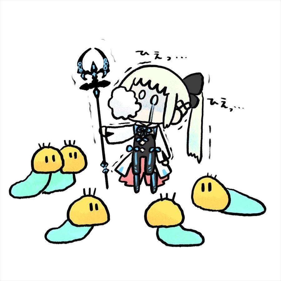 Fgo ニャッキに囲まれて泡を吹くモルガン様 どんだけ苦手なんだよｗ