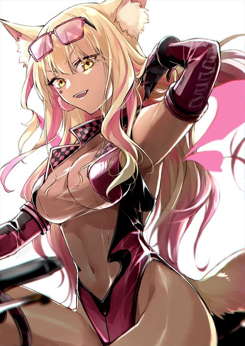 【FGO】水着霊基の鈴鹿御前イラスト！！　水着鈴鹿、最高です！