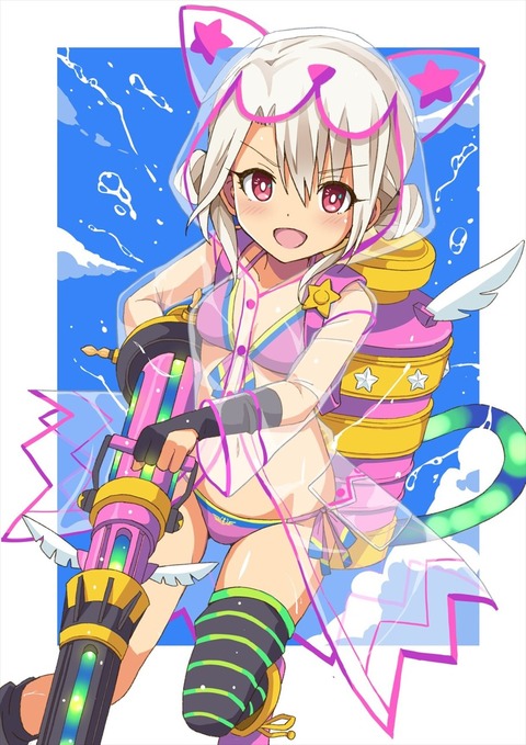 Fgo 水着のアサルトイリヤイラスト 透明カッパ好き Fgoまとめ カルデア速報 Fgo 水着のアサルトイリヤイラスト 透明カッパ好き Fgoまとめ カルデア速報