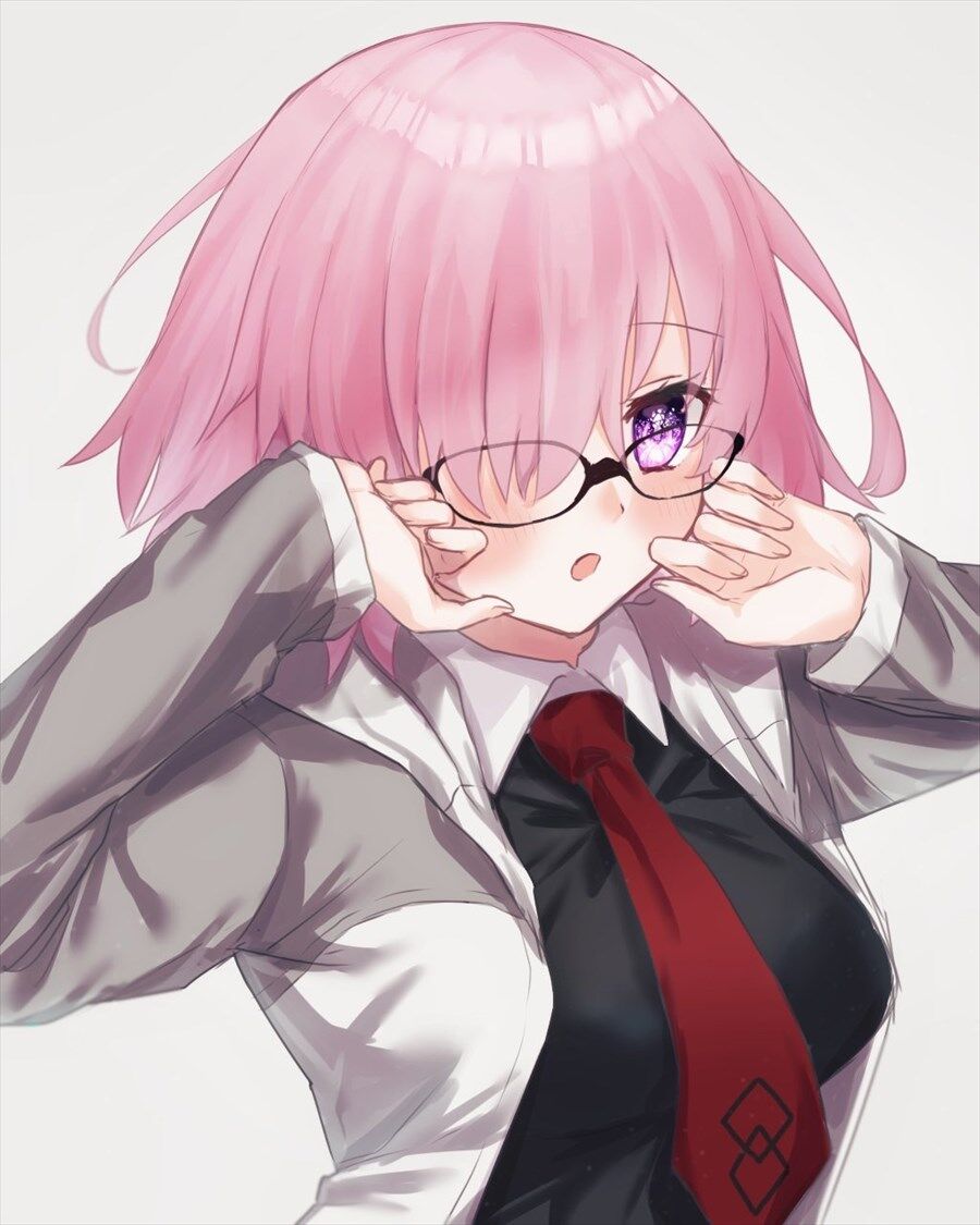 Fgo はるかっぱさんのマシュイラスト 眼鏡有り無しどっちも可愛いよ後輩 Fgo はるかっぱさんのマシュイラスト 眼鏡有り無しどっちも可愛いよ後輩