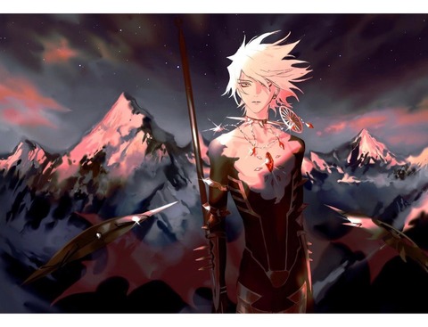 Fgo カルナさんイラスト 雪山も似合うな Fgo カルナさんイラスト 雪山も似合うな