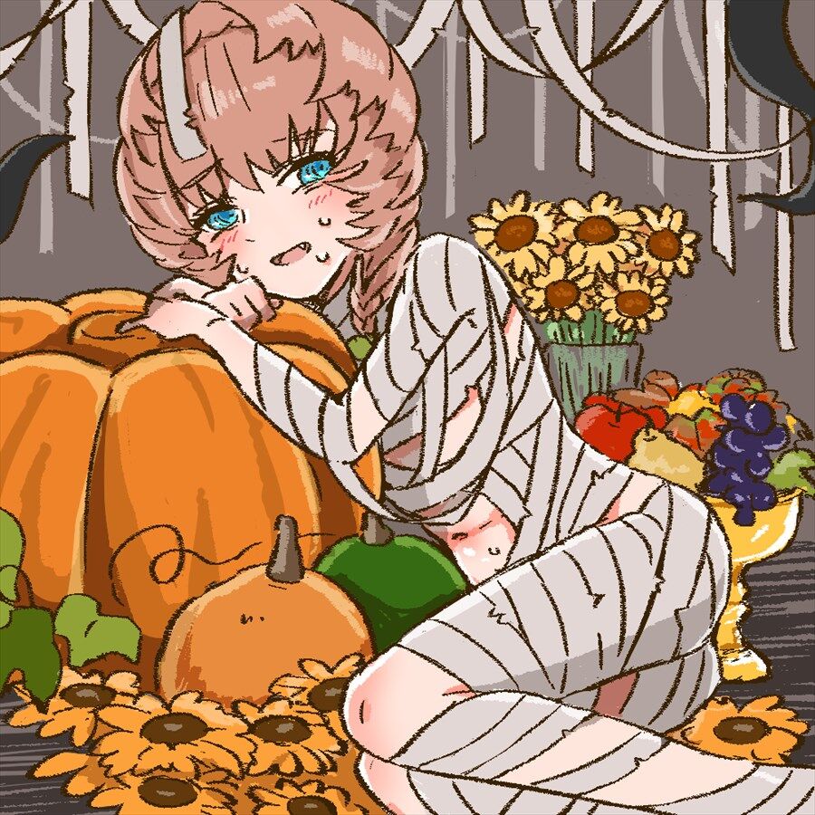 Fgo 包帯仮装のゴッホちゃんイラスト 仮装が似合うなｗ 2chゲームまとめアンテナ