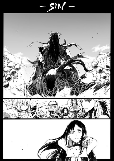 Fgo サテーさんのsin漫画 項羽とぐびさんの関係良かったわ Fgoまとめ カルデア速報