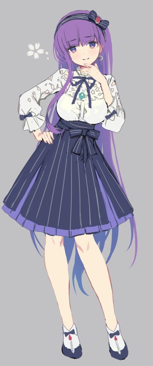 Fgo お嬢様清楚コーデなbbちゃんイラスト オタサーの姫感すこです