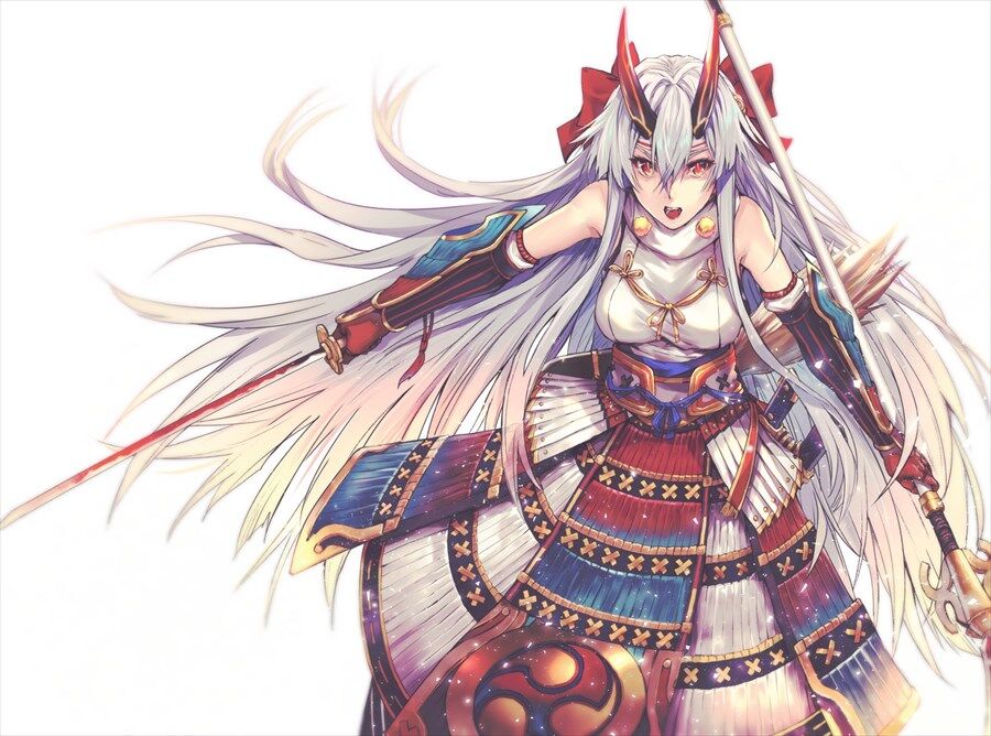 Fgo Applekunさんの武者巴さんイラスト 武者巴さんかっこいいです