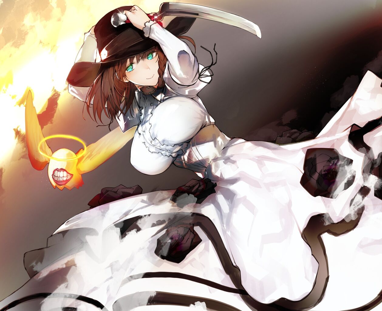 Fgo コルデーちゃんイラスト 帽子抑えてる女の子すこです Fgo コルデーちゃんイラスト 帽子抑えてる女の子すこです