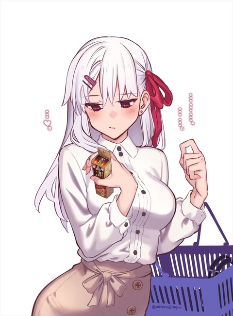 【FGO】自宅から徒歩5分のスーパーマーケットで夜の為に食材やらなんやらお買い物をする主婦女神ｗ　その手に持っているのは...！？