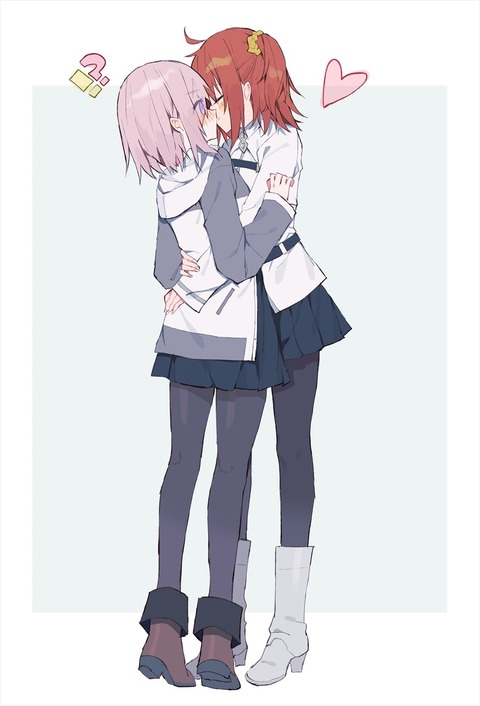 Fgo 背伸びしたマシュにキスをするぐだ子 ぐだ子 マシュいいぞぉ Fgoまとめ カルデア速報 Fgo 背伸びしたマシュにキスをするぐだ子 ぐだ子 マシュいいぞぉ Fgoまとめ カルデア速報