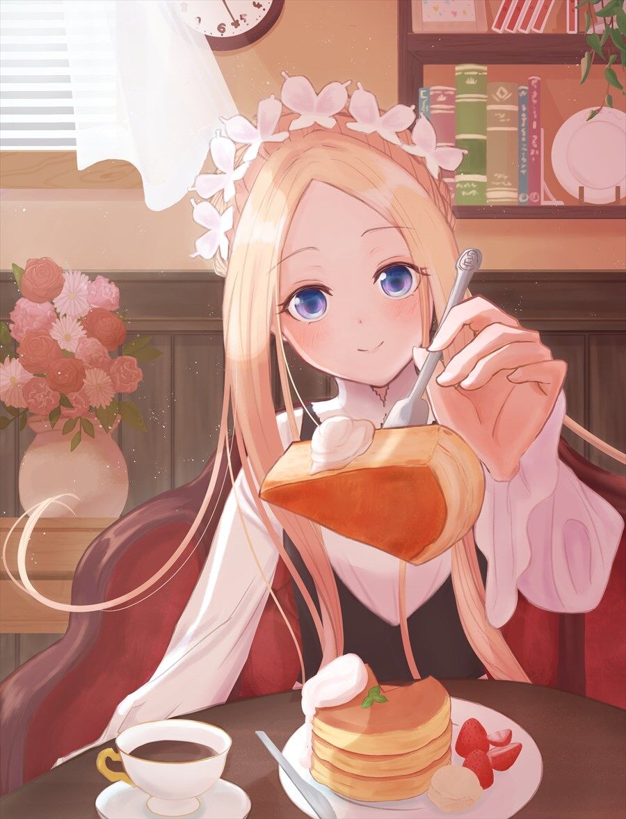 Fgo こちらにパンケーキを あーん してくれるアビーちゃん アビーちゃんにパンケーキ食べさせてもらいたい Fgo こちらにパンケーキを あーん してくれるアビーちゃん アビーちゃんにパンケーキ食べさせてもらいたい