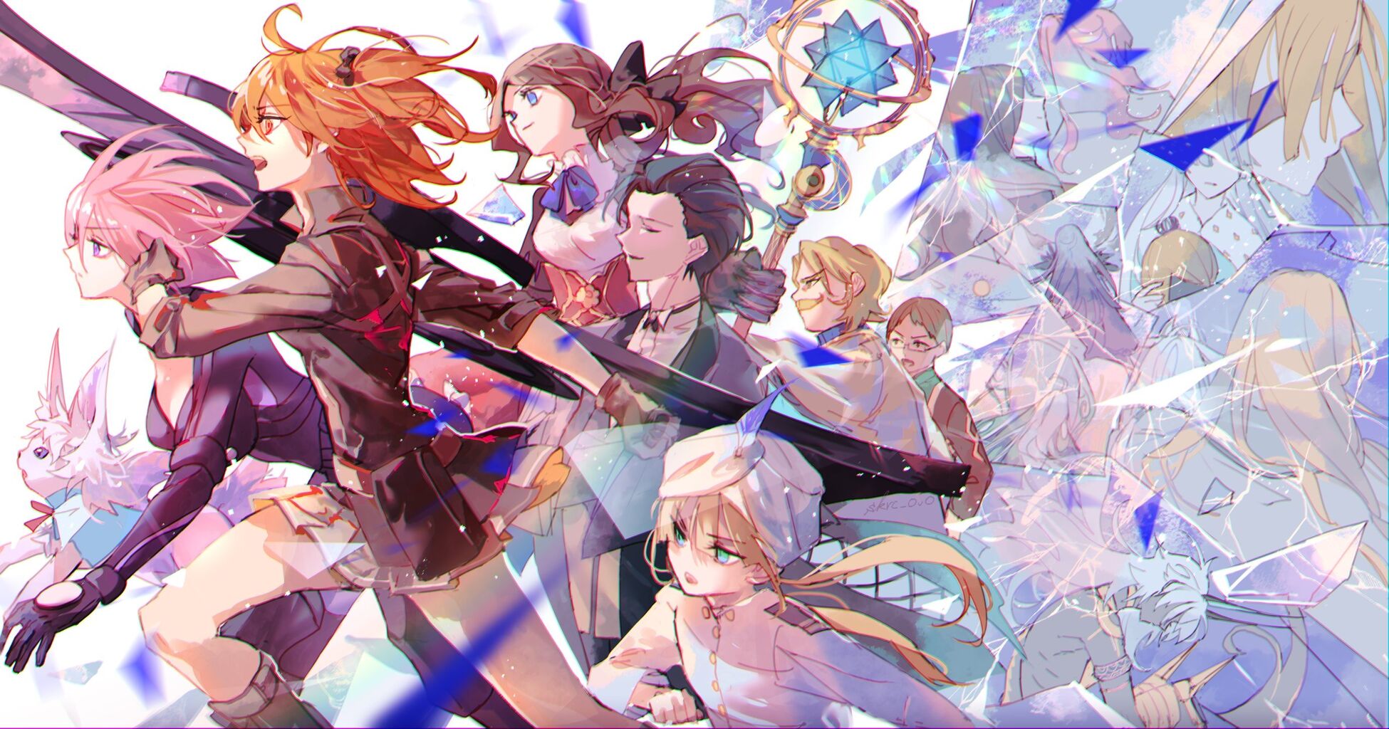 Fgo カルデア勢イラスト なくした分だけ前へ進め Fgo カルデア勢イラスト なくした分だけ前へ進め