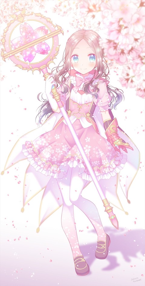 Fgo 桜モチーフ衣装のロリンチちゃんイラスト ロリンチちゃん輝いてます Fgoまとめ カルデア速報