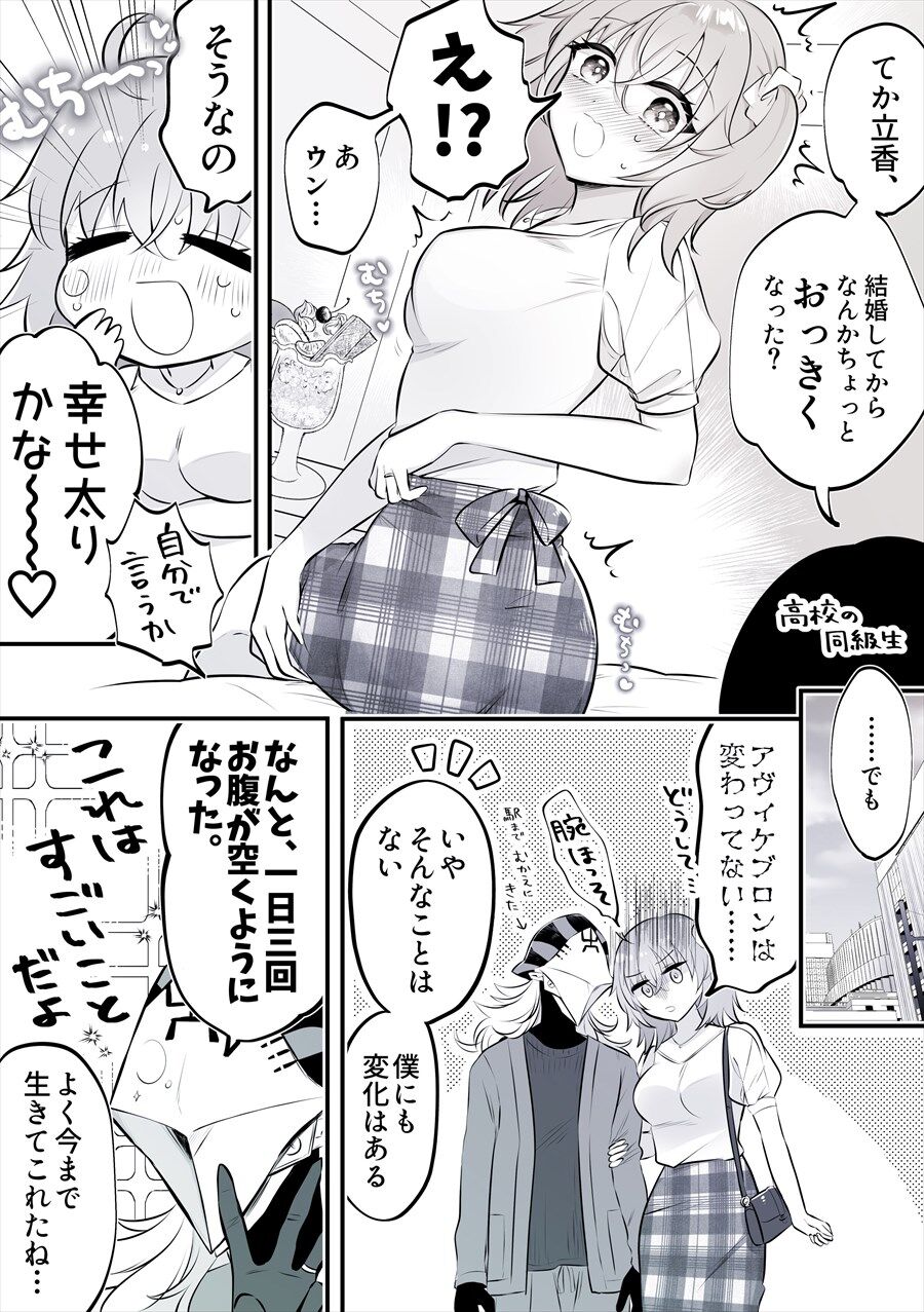 Fgo 結婚して幸せ太りするぐだ子 アヴィケブロン先生はもっと食べて