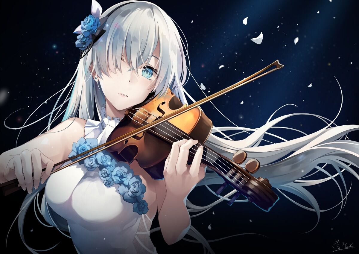 Fgo バイオリンを弾くアナスタシア皇女 バイオリン似合いすぎ