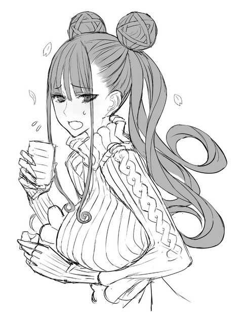 Fgo Raitaさんの紫式部さんイラスト はわわ 清少納言さんがいらっしゃる Fgoまとめ カルデア速報