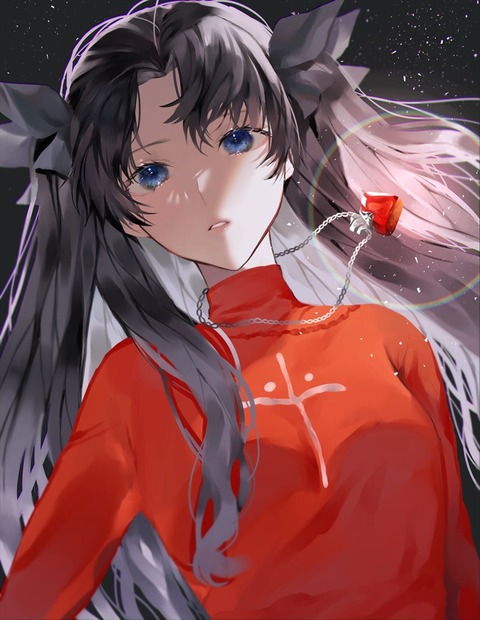 Fate Sn 嶌鳥さんの宝石の首飾りをした遠坂凛イラスト 赤い宝石めっちゃ似合うな Fgoまとめ カルデア速報 Fate Sn 嶌鳥さんの宝石の首飾りをした遠坂凛イラスト 赤い宝石めっちゃ似合うな Fgoまとめ カルデア速報